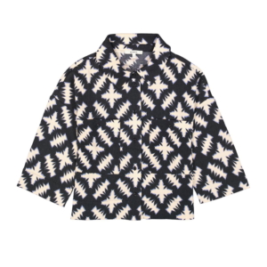 Garcia Short Sleeve Shirt Zwart