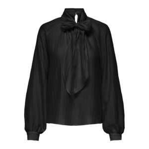 Jacqueline De Yong Norma Bow Top Zwart
