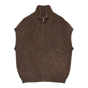 Vero Moda Salty Zipper Vest Bruin