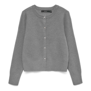 Vero Moda Kacy O-neck Cardigan Grijs