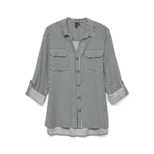 Vero Moda Bumpy Overhemd Bruin