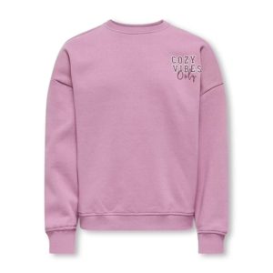 Only Kids Bila Bear Sweater Meiden Paars