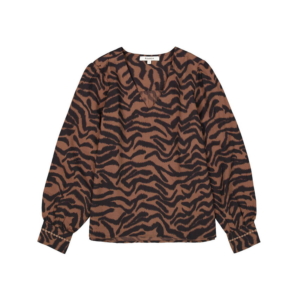 Garcia Ladies Shirt Longsleeve Zwart
