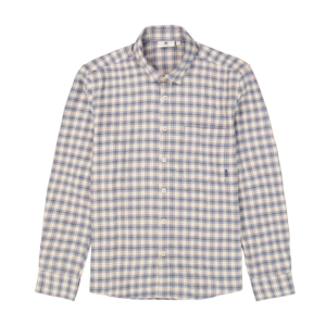 Garcia Men Shirt Longsleeve Blauw
