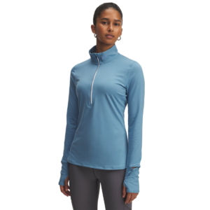 Under Armour Qualifier Run 1/2 Zip Blauw