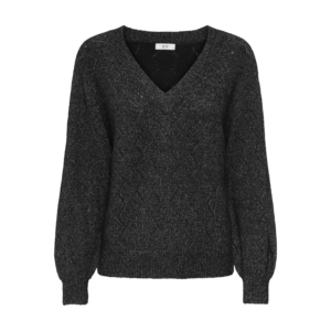 Jacqueline De Yong Aspen Life Pullover Knit Zwart