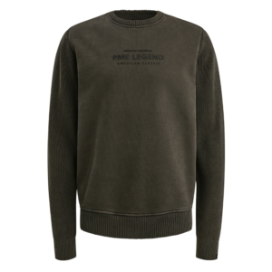 Pme Legend Crewneck Sweat Knit Grijs