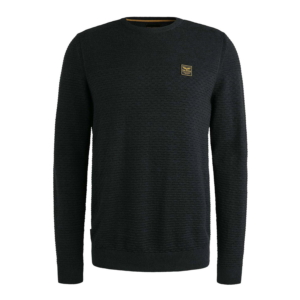 Pme Legend R-neck Cotton Mouline Blauw