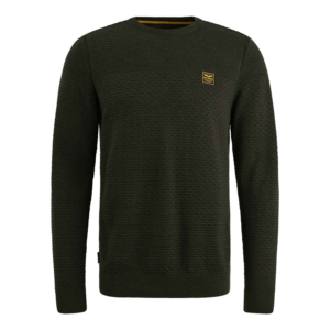 Pme Legend R-neck Cotton Mouline Zwart