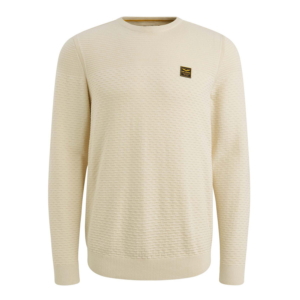 Pme Legend R-neck Cotton Mouline Wit