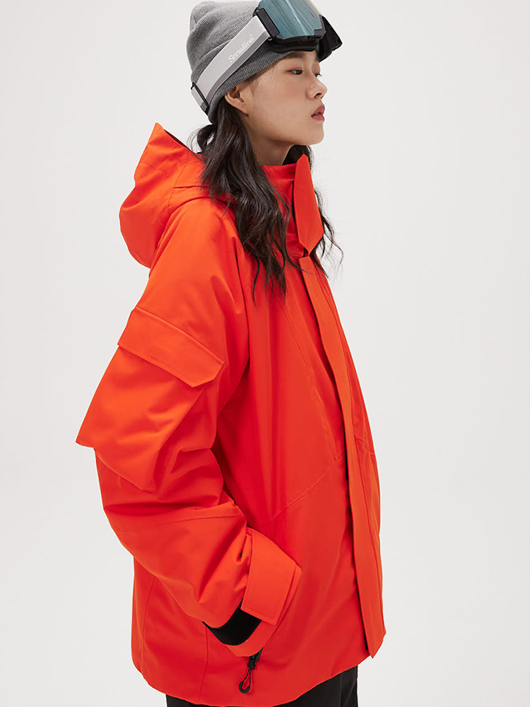 Mood Unisex Snowboard Jacket Rood