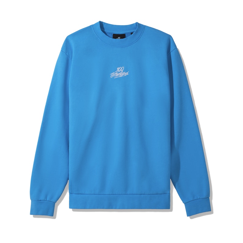 100 Thieves Enter Infinity Crewneck Sky