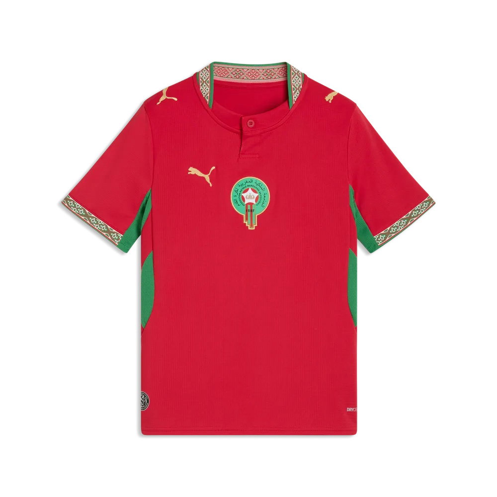 Puma Marokko 2026 Thuisshirt Kids Rood
