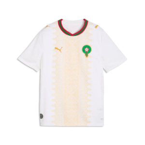 Puma Marokko 2026 Uitshirt Kids Wit
