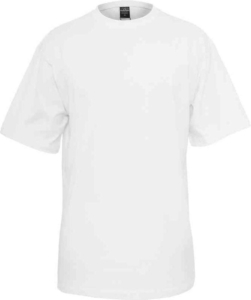 Urban Classics Tall Heren T-shirt 5XL Wit