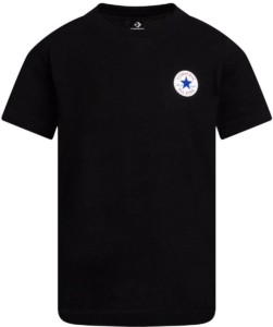 Converse Kids Printed T-shirt Met Korte Mouwen 6-7 Years Zwart