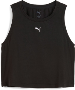 Puma Cloudspun Mouwloos T-shirt L Vrouw Zwart