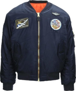 Fostex MA-1 bomber jack USAF Heren Blauw
