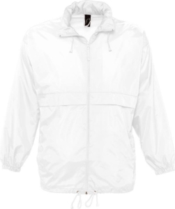 SOL’ Unisex Windbreaker Surf Jacket L889 Wit