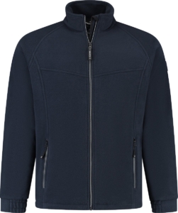Kjelvik Fjord Fleecejas Heren 2XL Blauw
