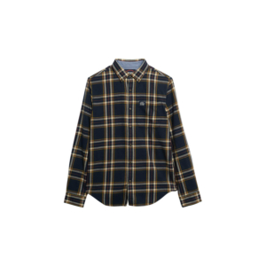 Superdry Cotton Lumberjack Check Shirt Blauw