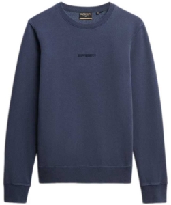 Superdry Micro Logo Sweatshirt 2XL Man Blauw