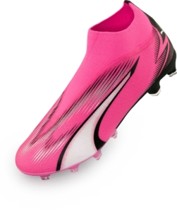 PUMA Ultra Match+ LL FG AG Sneakers Unisex Roze