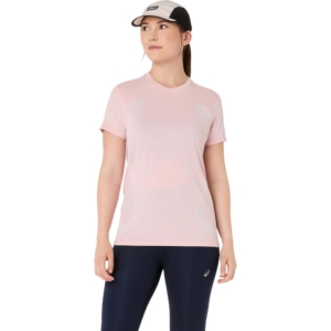 Asics Road Seamless Ss Top Roze