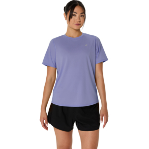 Asics Core Ss Top Dames Paars