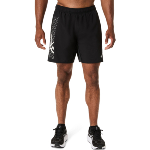 Asics Icon 7 Inch Short Zwart