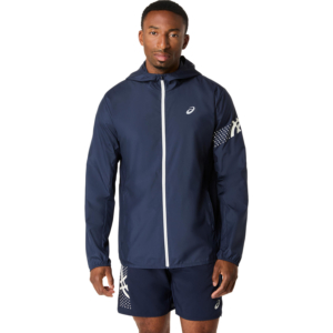 Asics Icon Jacket Blauw