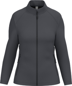 iDeal Basic Brand Dames Softshelljas 2 lagen IB411 Ideal Dark Grijs