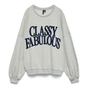 Vero Moda Vmfabia Sl Brushed Sweat Exp Grijs