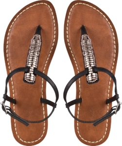 Protest Colta – Sandalen Dames – Kunstleer Zwart