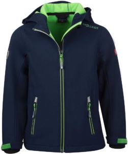 Trollkids Trollfjord Softshelljack 110 cm Kinderen Marineblauw
