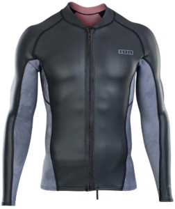 Ion Neo Zip Top 2/1 Mm Skin Korte Mouw Rash Guard Man Zwart