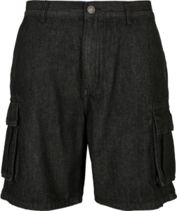 Urban Classics Organic Cargo Korte broek Taille 33 inch Zwart