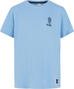 Protest Prtrobbie Jr – T shirt Jongens – Korte mouwen – Ronde hals Blauw