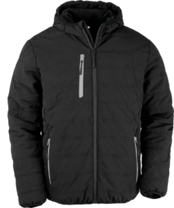Result Recycled Compass Padded Winter Jacket RT240 Zwart