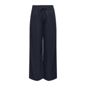 Jacqueline De Yong Say Hw Linen Wide Pant Dames Blauw