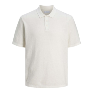Jack & Jones George Knit Polo Wit