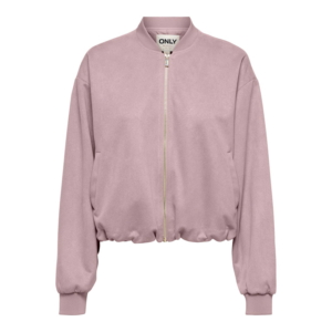Only Mavi Life Long Sleeve Faux Suede Bomber Paars