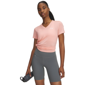 Under Armour Tech Twist V-neck Short Sleeve Rood