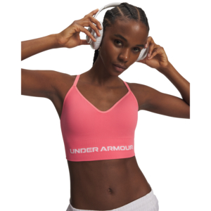 Under Armour Vanish Seamless Low Bra Wijnrood