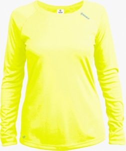 SKINSHIELD UV Shirt met lange mouwen voor dames FACTOR50+ Zonbescherming UV werend Geel