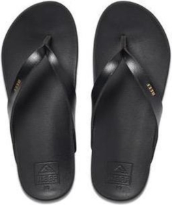 Reef Kids Cushion Court Meisjes Slippers Zwart