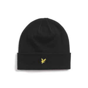 Lyle & Scott Merino Beanie Zwart