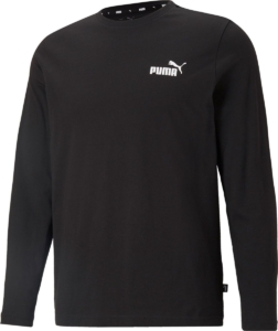 Puma Shirt ESS Small Logo Longsleeve Tee 586672 Puma -M Zwart