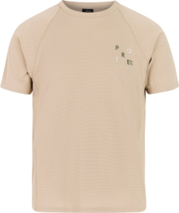 Protest PRTSemmy T-shirt Heren Korte mouwen Ronde hals Normale pasvorm Beige