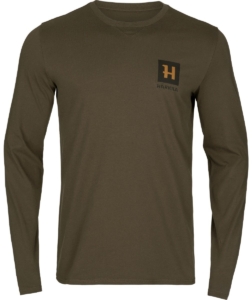 Härkila Gorm Lange Mouwen T-Shirt Outdoor T-Shirt Jacht T-Shirt Scandinavische T-Shirt Lange Mouwen Cypress